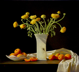 The Grasshopper - oil on linen - 2002 - by Marlies Ihmels  a.k.a. Marlies Herget