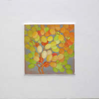 Balloons - oil on panel - by Marlies Ihmels