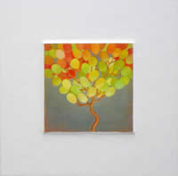 Balloons - -oil on panel - by Marlies Ihmels