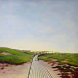 Early Afternoon - oil on panel - 12 x 12 inches - by Marlies Ihmels