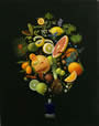 Fragrance - His Cologne - Oil on Linen - by Marlies Ihmels