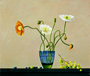 Painting by Marlies Ihmels_Island Poppies_oil on panel
