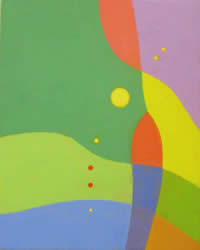 Musical Expression 1 - oil on panel - by Marlies Ihmels