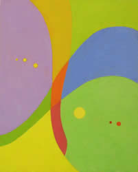 Musical Expression 3 - oil on panel - by Marlies Ihmels