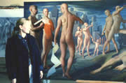 Painting by Marlies Ihmels-Herget_The Rebirth of Nature_oil on linen_48x96 inches
