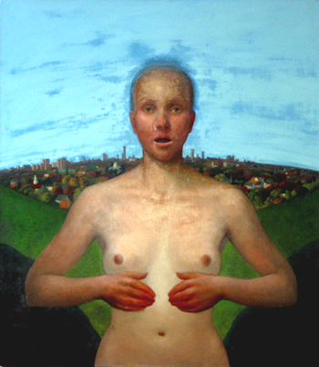 The Soul - oil on linen - by Marlies Ihmels-Herget