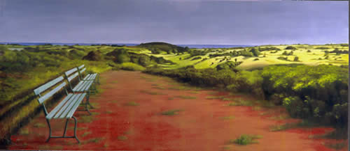 The Overlook - oil on linen - by Marlies Ihmels
